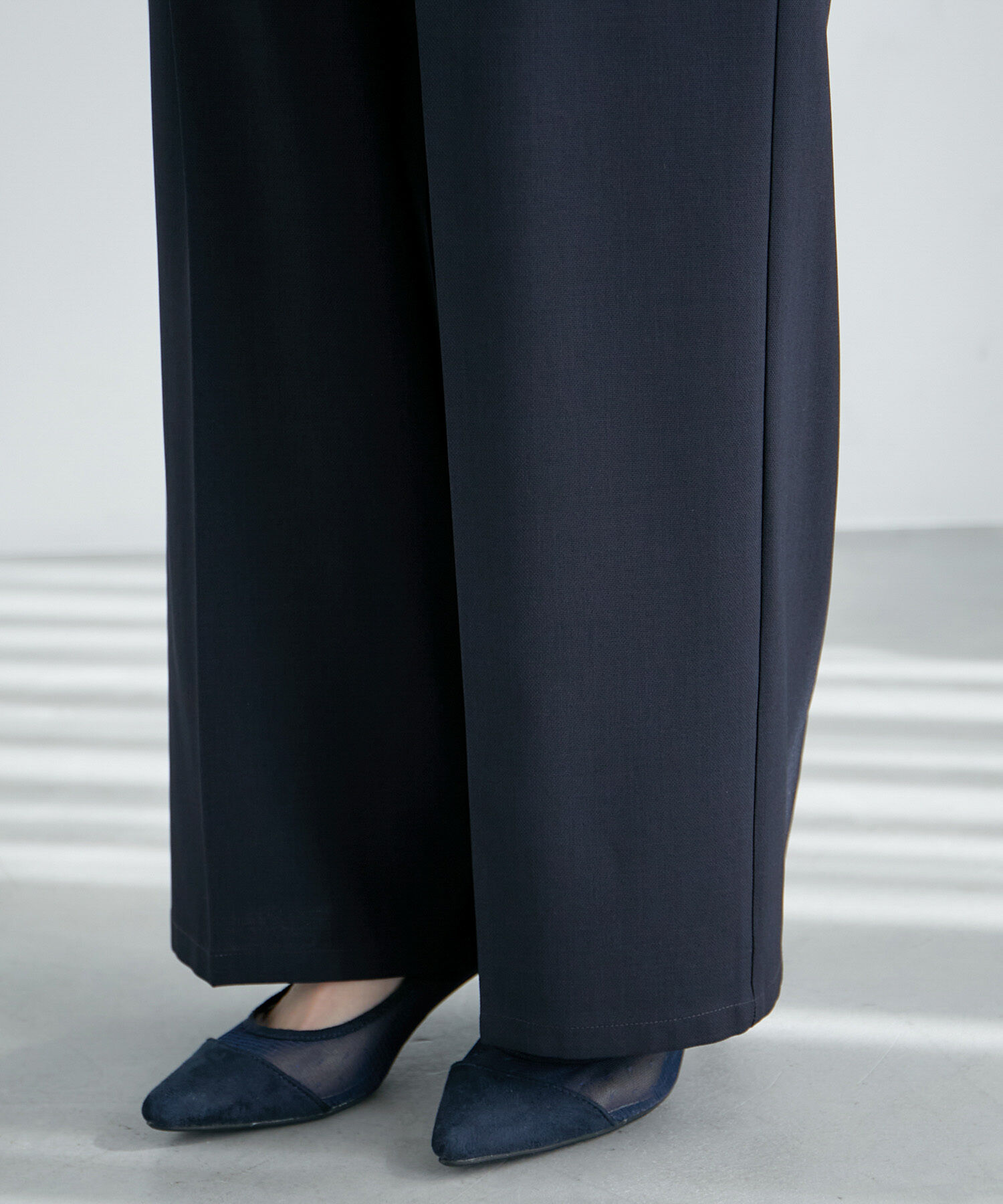 Rope&rsquo;Picnic「ハイウエストセンタープレスパンツ/UVカット・セットアップ対応・リンクコーデ」|その他|