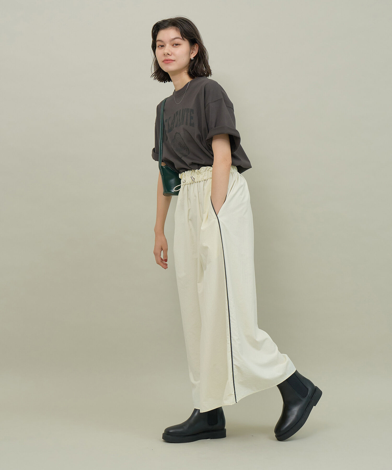 ROPE' PICNIC R「カレッジロゴオーバーTシャツ」|Tシャツ・カットソー|