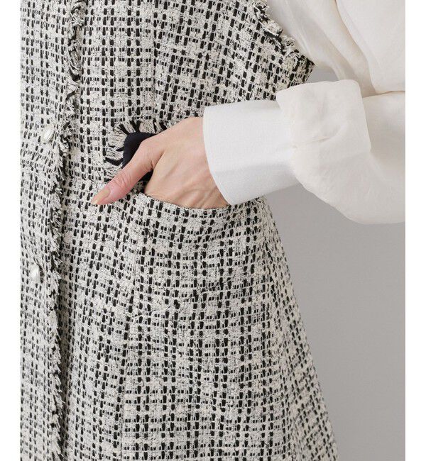 Rope&rsquo;Picnic「ツイードジレ ベスト」|ベスト・ジレ|