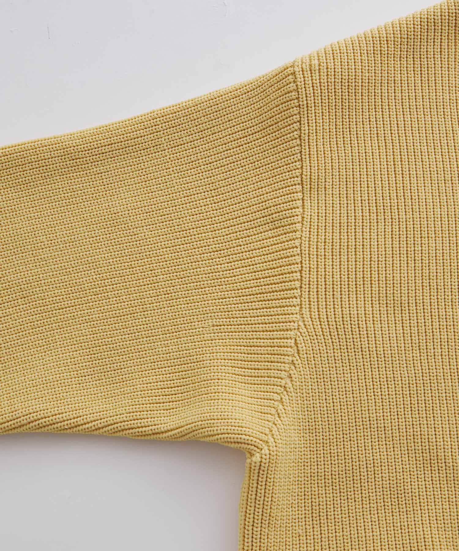 ADAM ET ROPE'「発売後即完売!!《WEB限定》【LOGAN/ローガン 別注】カレッジニット Vネック オーバーシルエット/ワッペン付」|ニット・セーター|