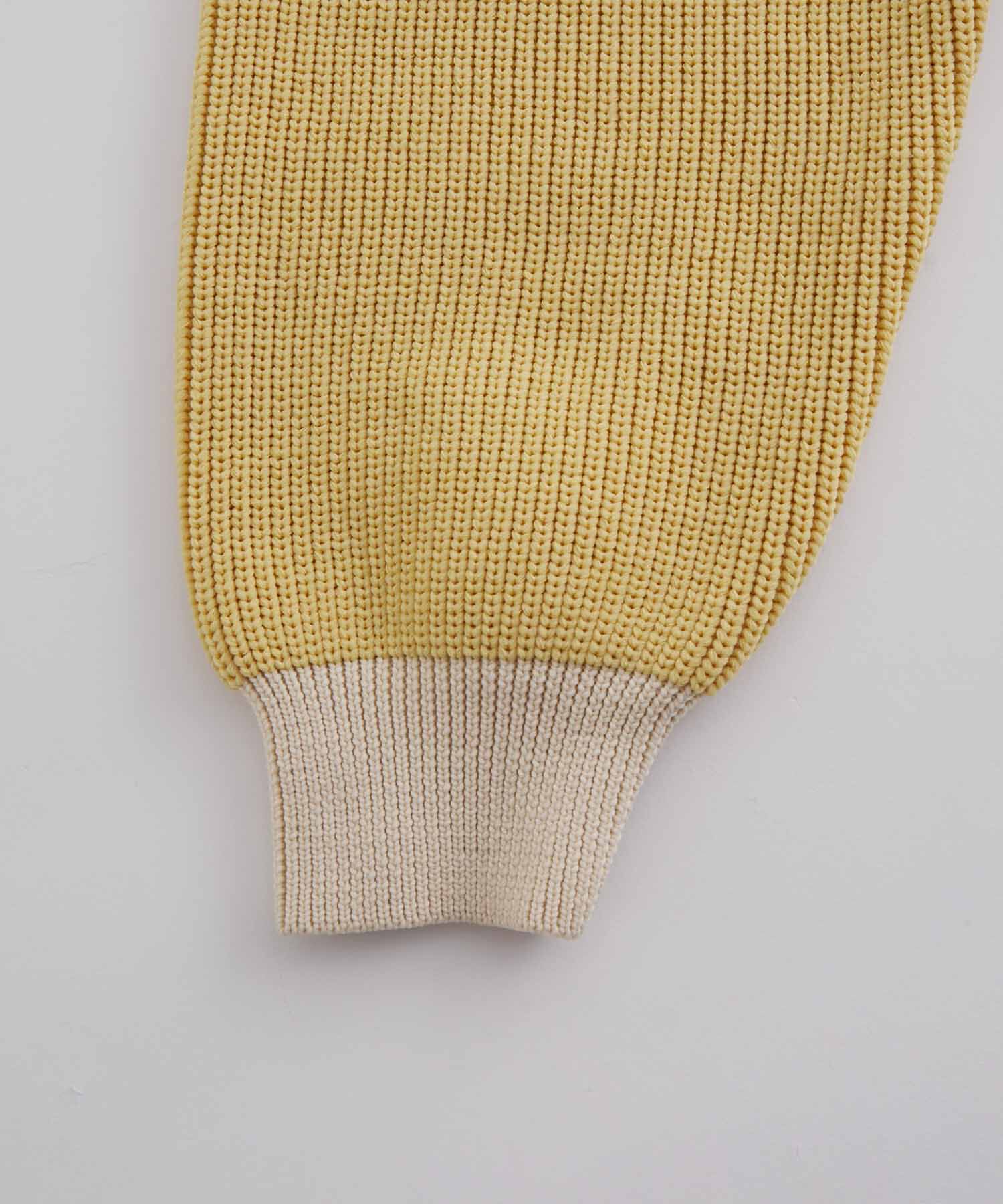 ADAM ET ROPE'「発売後即完売!!《WEB限定》【LOGAN/ローガン 別注】カレッジニット Vネック オーバーシルエット/ワッペン付」|ニット・セーター|