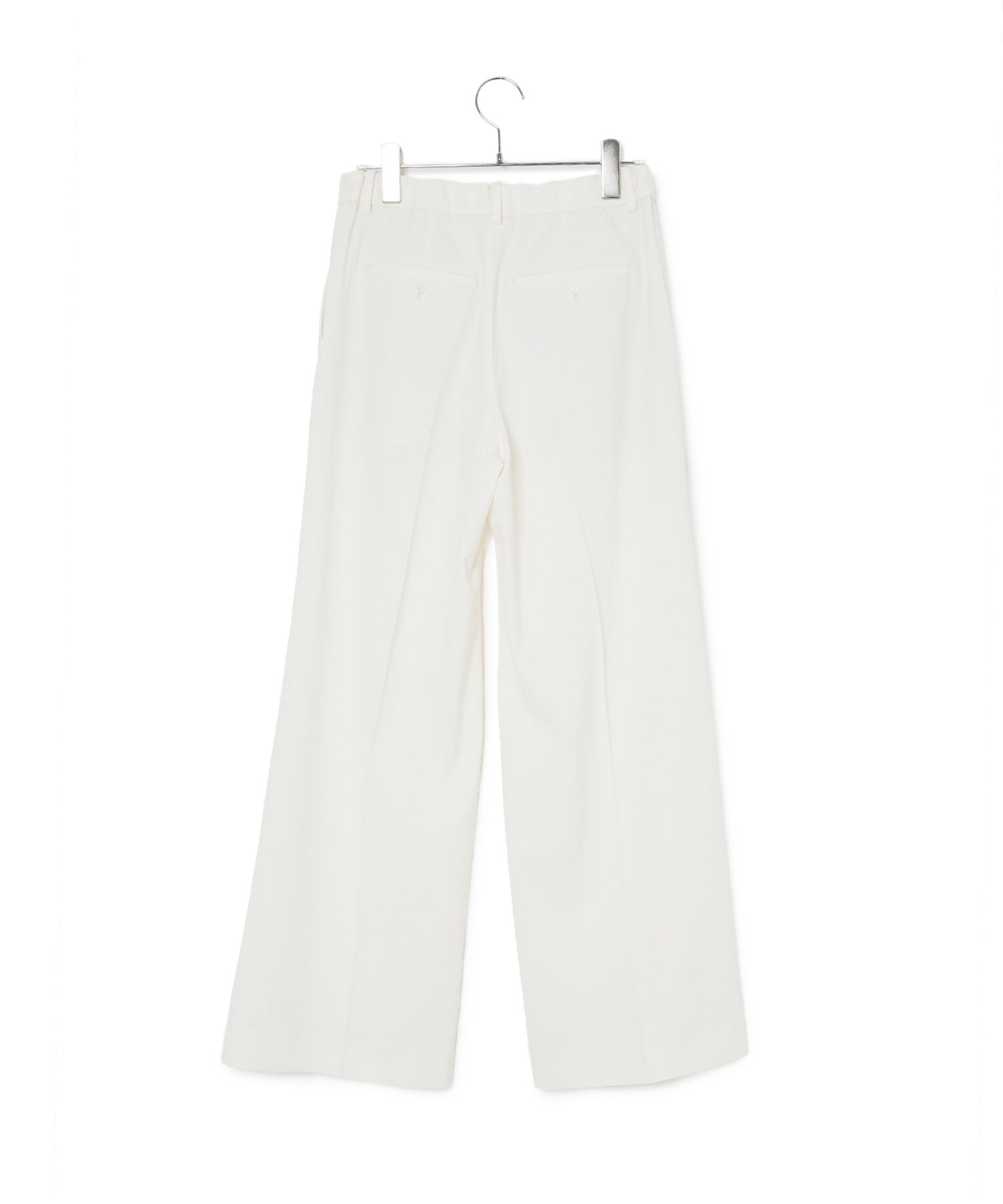 ADAM ET ROPE'「【サステナブル】フルイドアジャストパンツ」|スラックス|