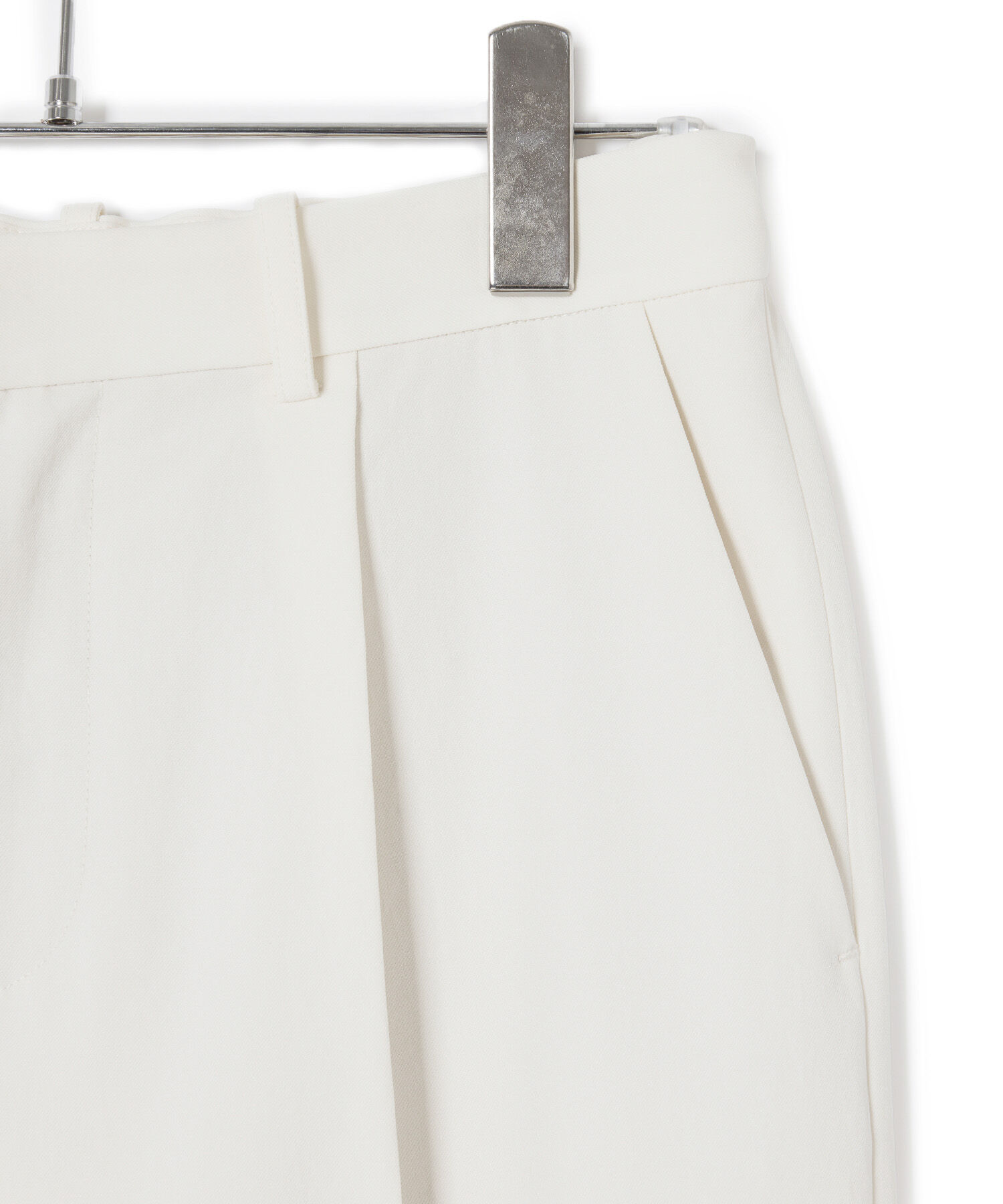 ADAM ET ROPE'「【サステナブル】フルイドアジャストパンツ」|スラックス|