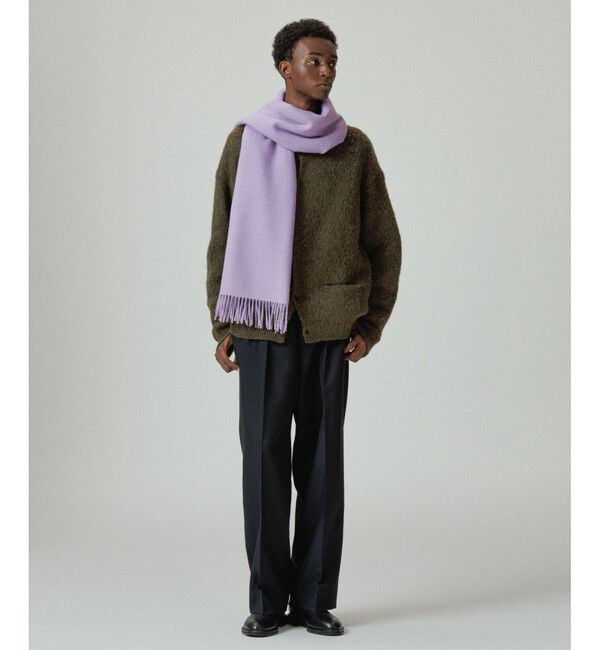 ADAM ET ROPE'「【THE INOUE BROTHERS...together with ADAM ET ROPE'】EX Brushed Scarf」|マフラー|