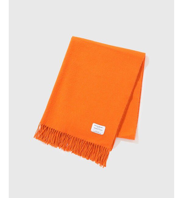 ADAM ET ROPE'「【THE INOUE BROTHERS...together with ADAM ET ROPE'】EX Brushed Scarf」|マフラー|オレンジ(70)