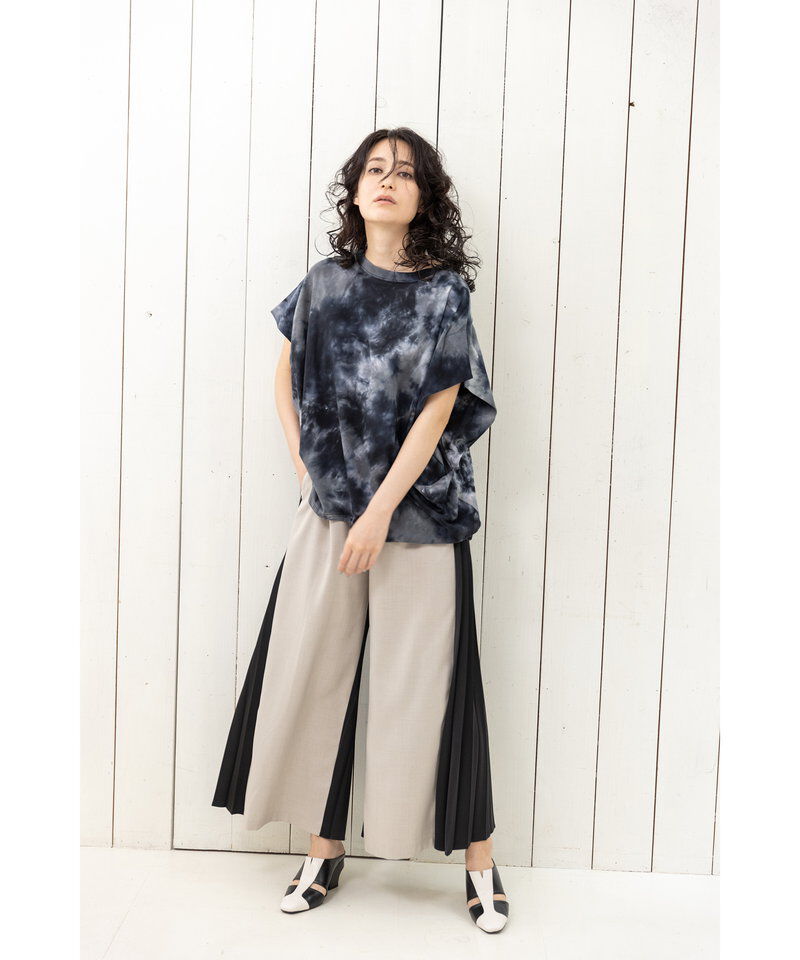  「タイダイサイドドレーププルオーバー」|Tシャツ・カットソー|