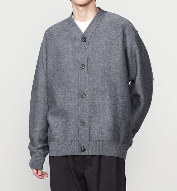 ORCIVAL「ORCIVAL | ウールコットン Vネックカーディガン MEN」|ニット・セーター|
