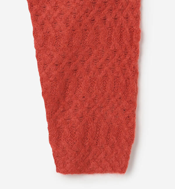  「WALANCE | ウールモヘア クロップドカーディガン WOMEN」|ニット・セーター|