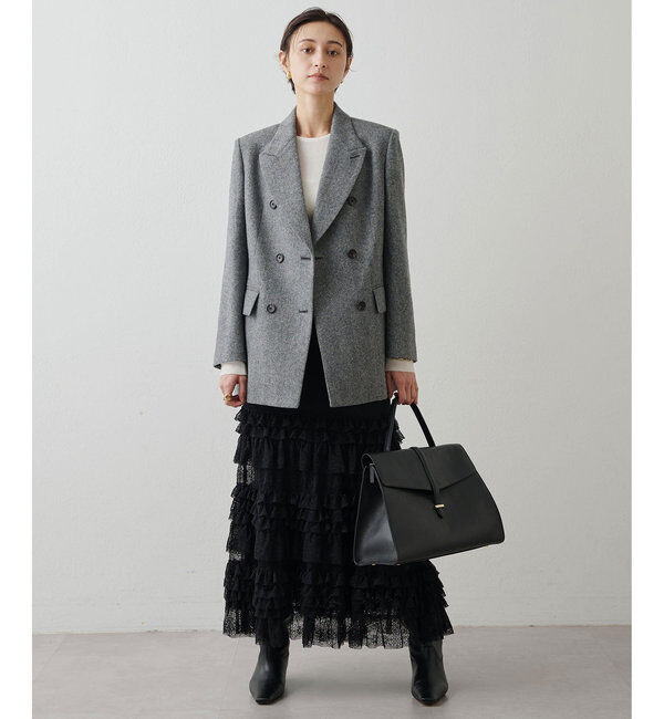  「【15th Anniversary】ティアードレーススカート」|スカート|