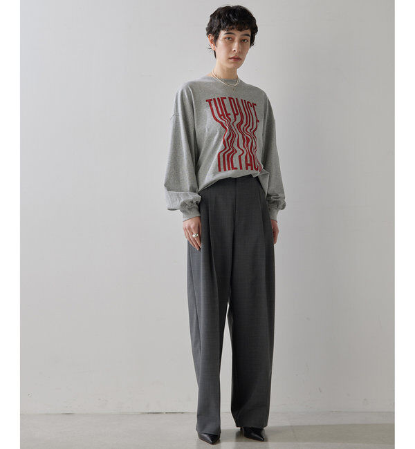 THE PAUSE「【THE PAUSE】ウィーグルロゴロングTEE」|Tシャツ・カットソー|