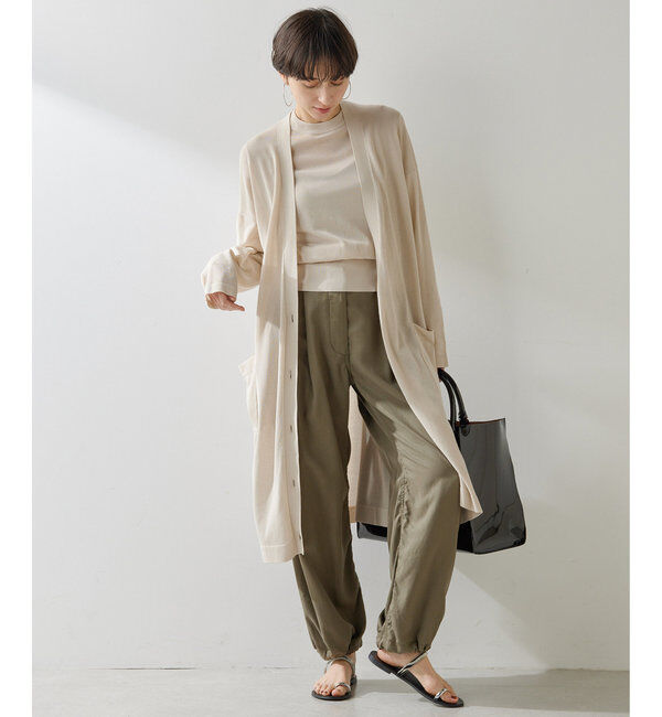  「ハイゲージテンジクロングカーディガン」|ニット・セーター|