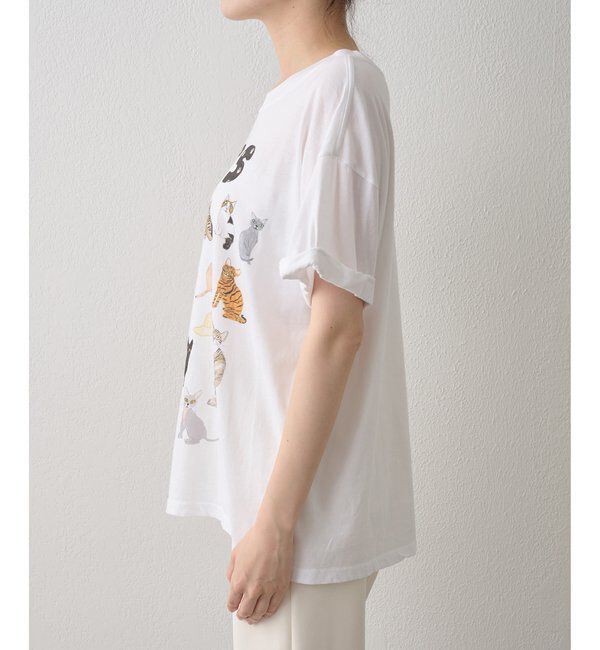  「【UNFORTUNATE PORTRAIT】Cats TEE」|Tシャツ・カットソー|