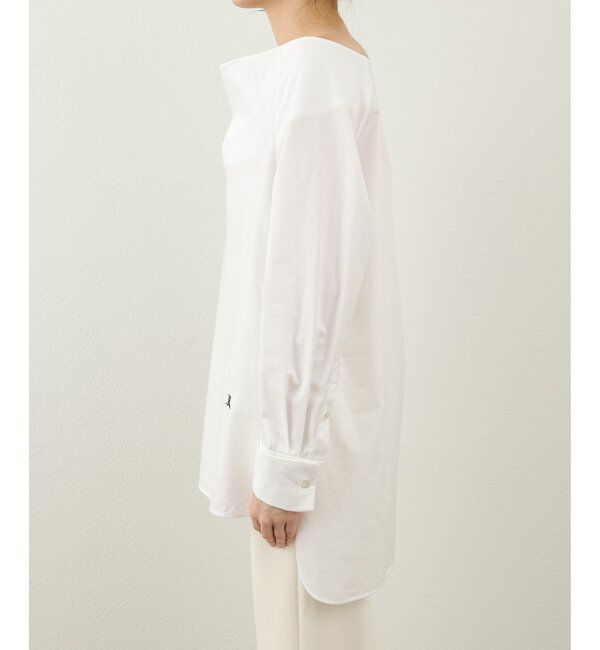  「ブロードオフショルダーブラウス」|シャツ・ブラウス|