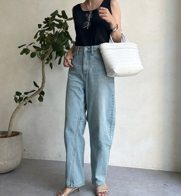  「スクエアニットタンク」|ニット・セーター|