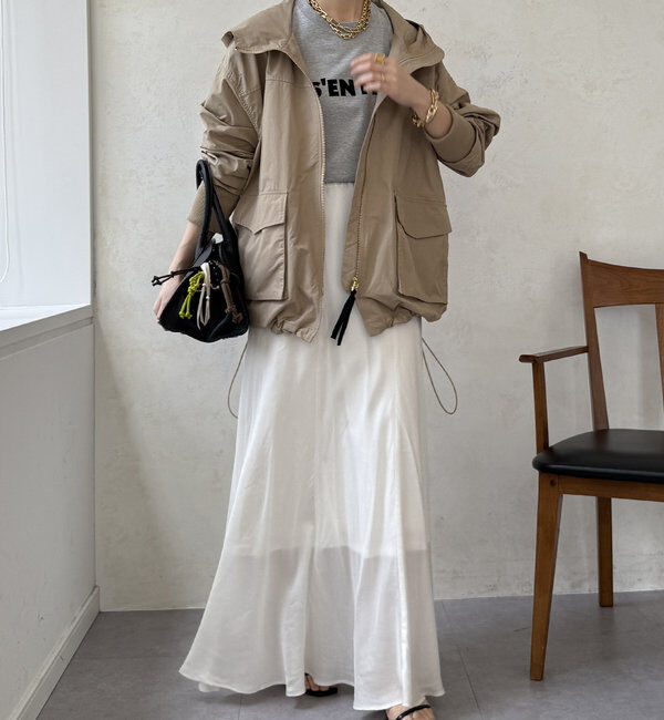  「キュプラフレアスカート」|スカート|