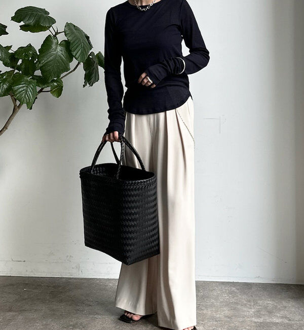  「【新色追加】コットンシアーTEE」|Tシャツ・カットソー|