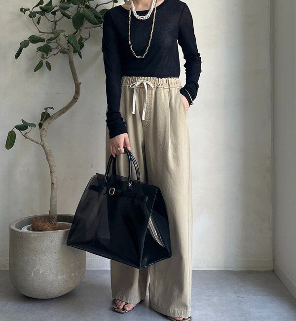  「【新色追加】コットンシアーTEE」|Tシャツ・カットソー|