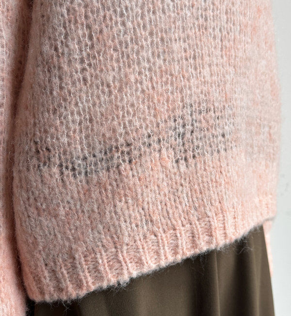  「【新色追加】モヘヤメッシュプルオーバー」|ニット・セーター|