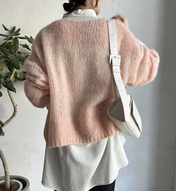  「【新色追加】モヘヤメッシュプルオーバー」|ニット・セーター|