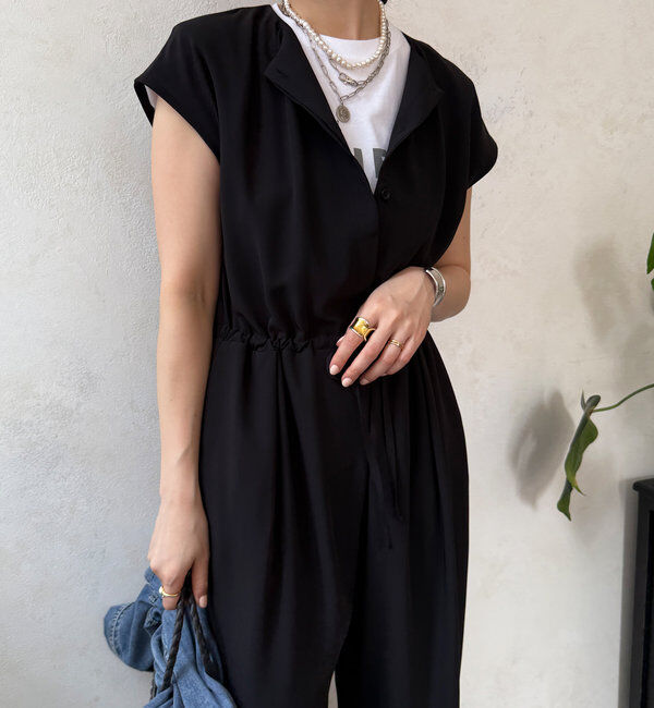  「フレンチスリーブオールインワン」|ワンピース|