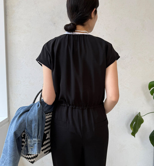  「フレンチスリーブオールインワン」|ワンピース|