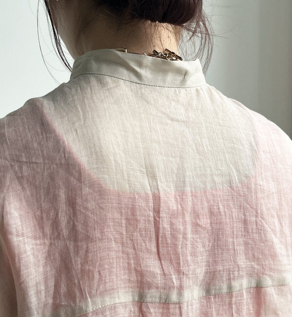  「シアーリネンシャツ」|シャツ・ブラウス|