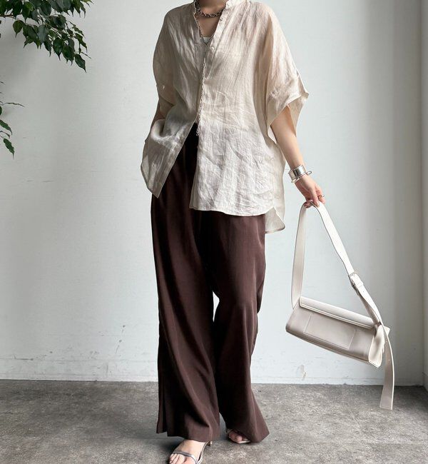  「シアーリネンシャツ」|シャツ・ブラウス|