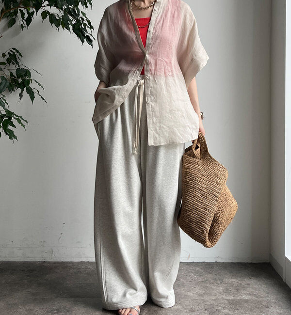  「シアーリネンシャツ」|シャツ・ブラウス|