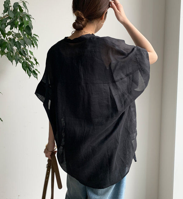  「シアーリネンシャツ」|シャツ・ブラウス|