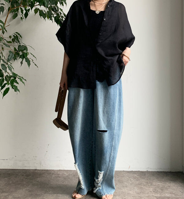  「シアーリネンシャツ」|シャツ・ブラウス|