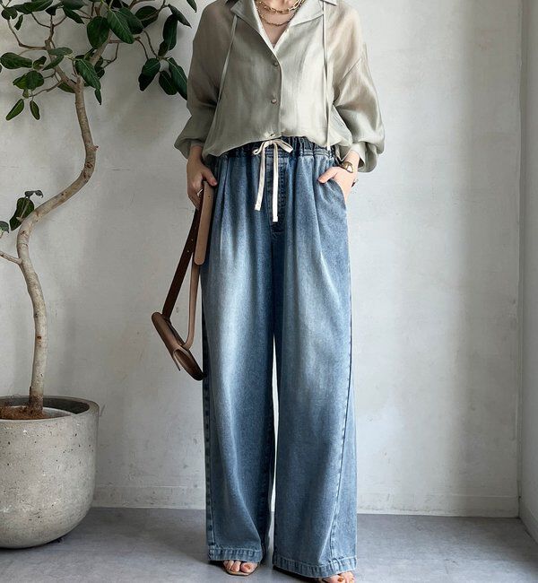  「シアー開襟シャツ」|シャツ・ブラウス|