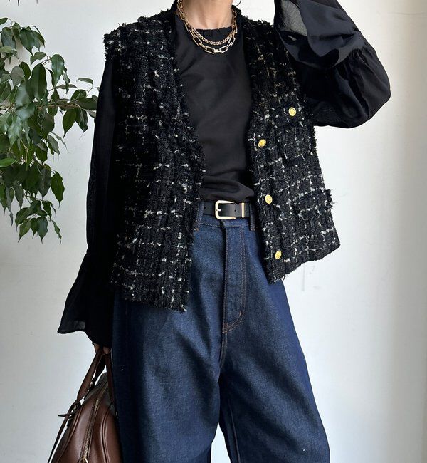  「ツイードベスト」|ベスト・ジレ|