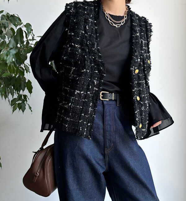  「ツイードベスト」|ベスト・ジレ|