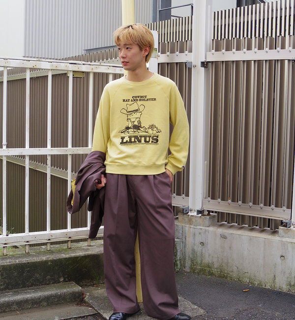  「【WHIMSIC&times;PEANUTS&times;FTL】エスクルーシブスウェットシャツ」|Tシャツ・カットソー|