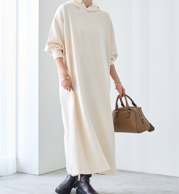  「《もちっとした弾力が魅力》ダンボールフーディワンピース」|その他|