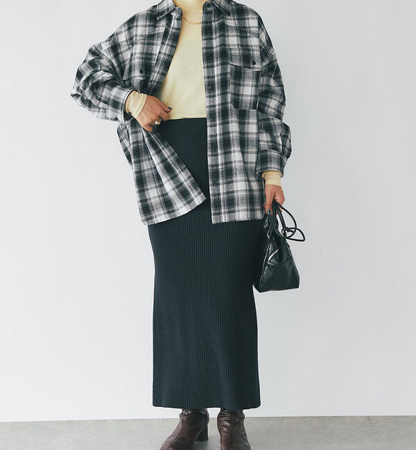  「チュールフロッキーハイネックカットソー」|Tシャツ・カットソー|