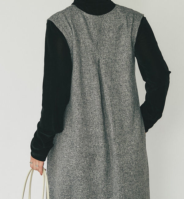  「チュールフロッキーハイネックカットソー」|Tシャツ・カットソー|