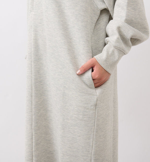  「前後2WAY裏起毛フロントZIPワンピース」|その他|