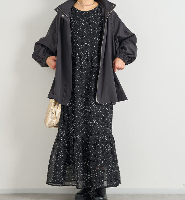  「前後2WAYドットシフォンワンピース」|その他|