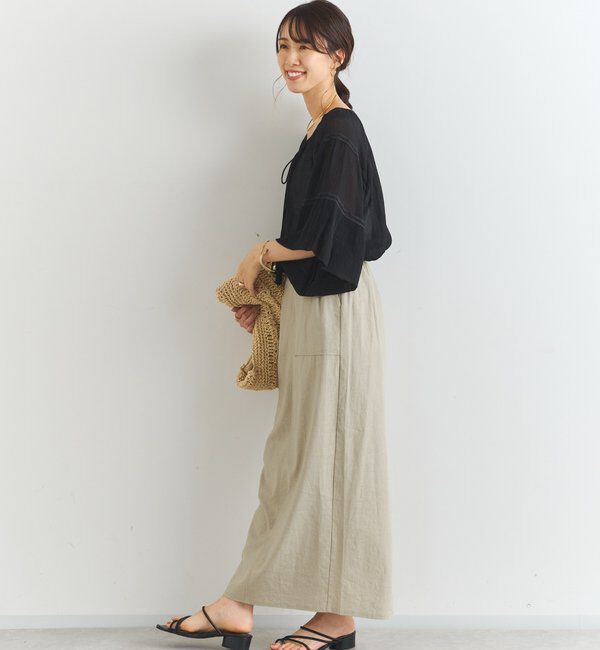  「タッセルフリルギャザーブラウス」|シャツ・ブラウス|