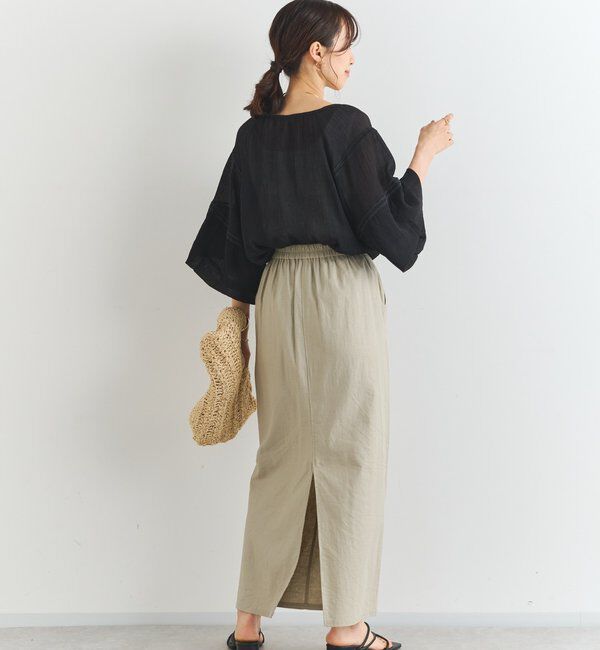  「タッセルフリルギャザーブラウス」|シャツ・ブラウス|