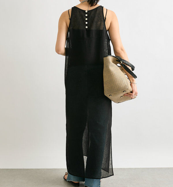  「【全骨格美脚見え！】slit DENIM」|デニム|