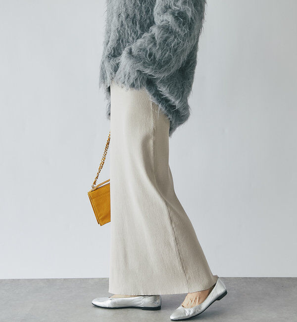  「予約【新色追加/マイナス3kg/レビュー高評価☆】リブタイトスカート」|スカート|