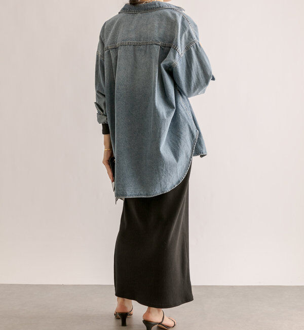  「【全骨格細見え】2WAYロングリブワンピース」|ワンピース|