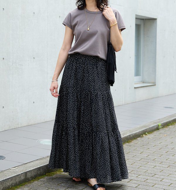  「【名品リバイバル/5色展開】コットンワッシャープリーツスカート」|スカート|