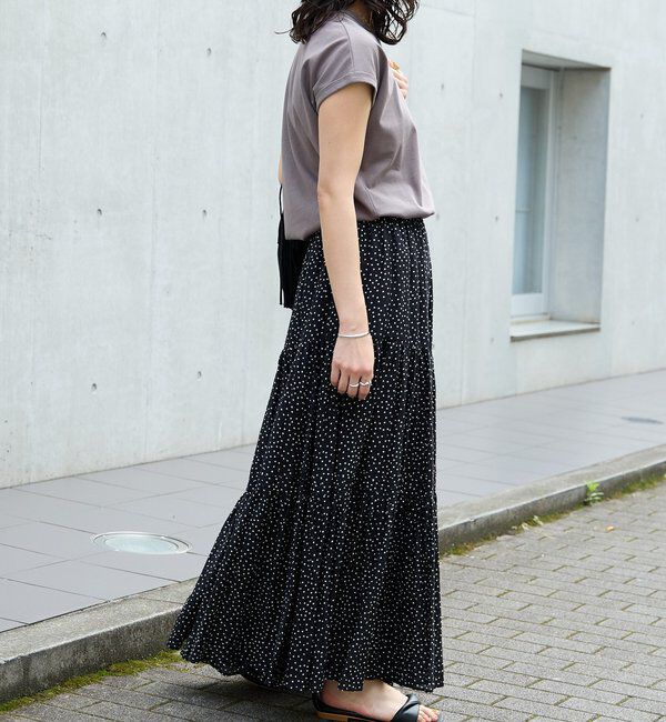  「【名品リバイバル/5色展開】コットンワッシャープリーツスカート」|スカート|