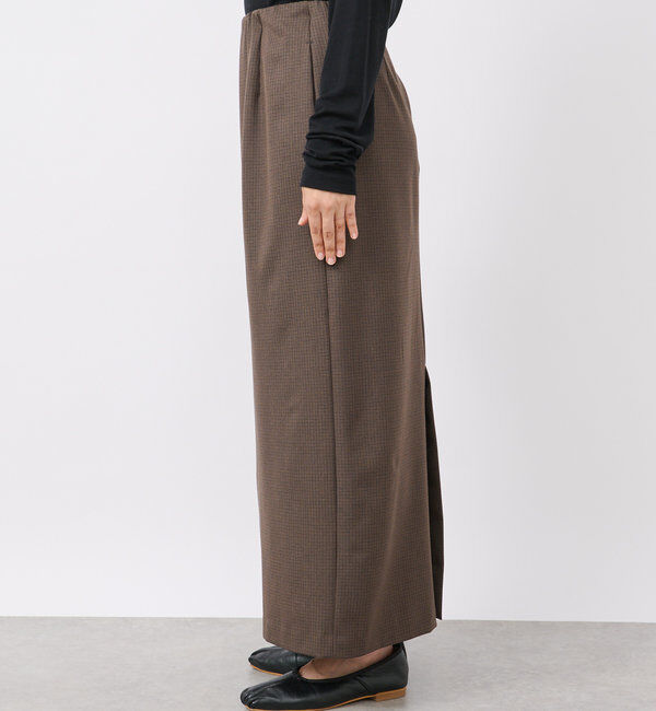  「【オンオフ着れる】ウォームギャザータイトスカート」|スカート|