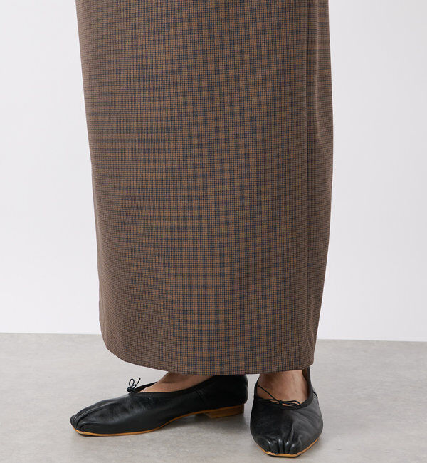  「【オンオフ着れる】ウォームギャザータイトスカート」|スカート|