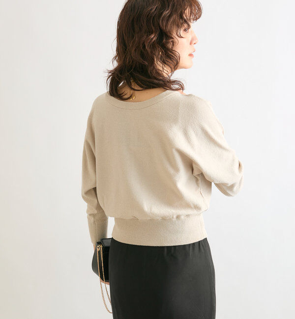  「【前後2WAY】ミニブークレードルマン2WAYニット」|ニット・セーター|