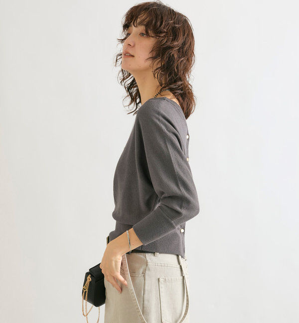  「【前後2WAY】ミニブークレードルマン2WAYニット」|ニット・セーター|